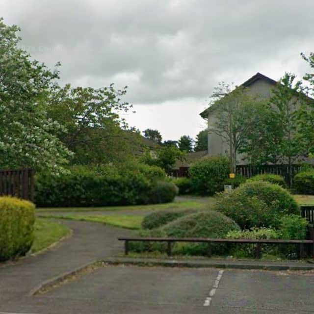 The incident occurred on a path at Dunlin Brae.