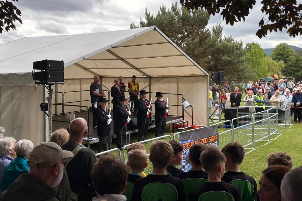 Crowds gather at the Corstorphine Fair 2026 on Saturday, June 6, at St Margaret's Park.