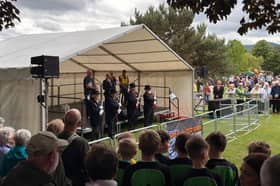 Crowds gather at the Corstorphine Fair 2026 on Saturday, June 6, at St Margaret's Park.