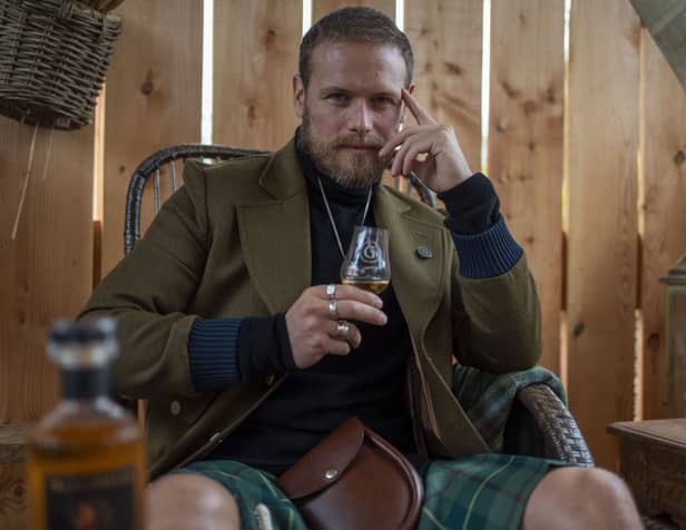 Sam Heughan said it has been great to see Scotland represented on the world stage.