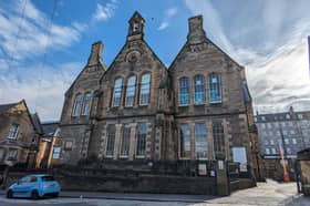 The building on Infirmary Street is a former schoolhouse.