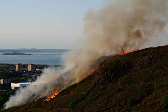 Marionville firefighters were first on the scene at last month's fire on Arthur's Seat