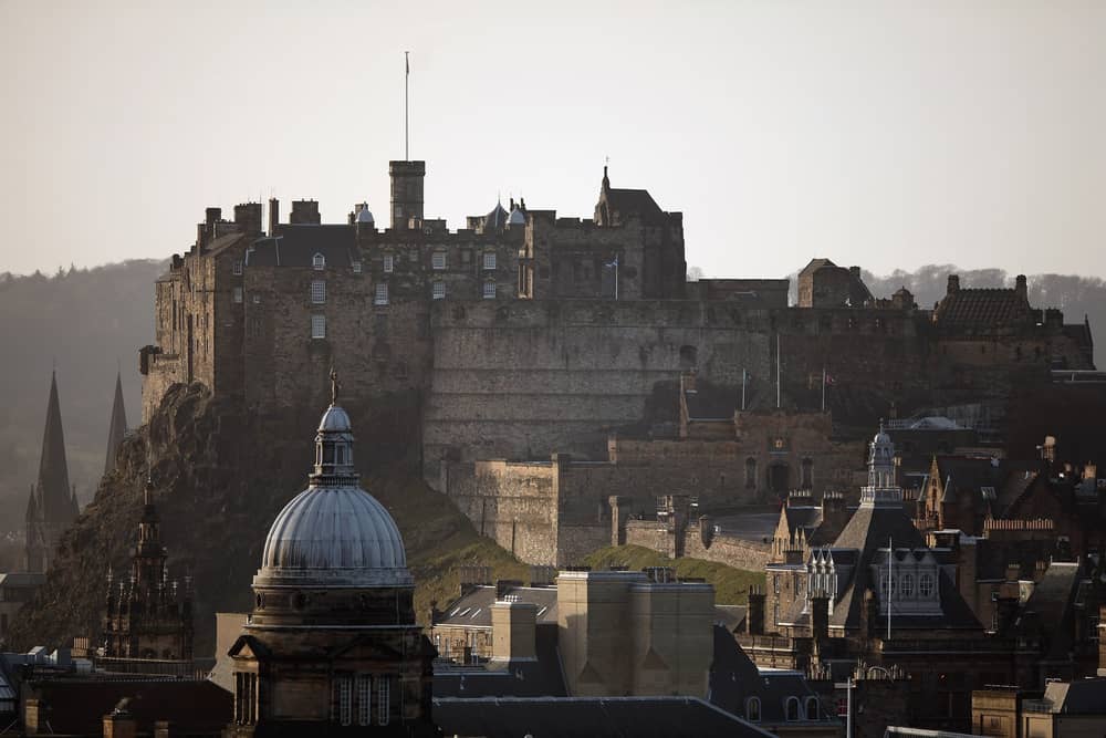 Edinburgh has been named the world's second most beautiful city according to locals