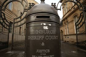 External view of Edinburgh Sheriff Court