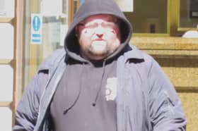 Craig Gordon outside Edinburgh Sheriff Court.