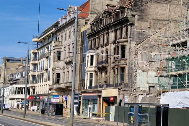 The Debenhams store was due to be converted into a hotel and pod-hotel