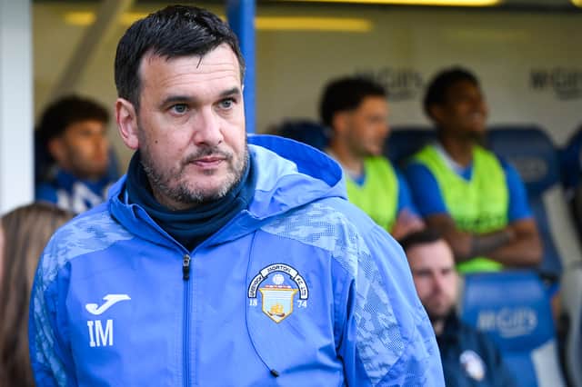 Ex Hibs defender took the reins at Cappielow in January.