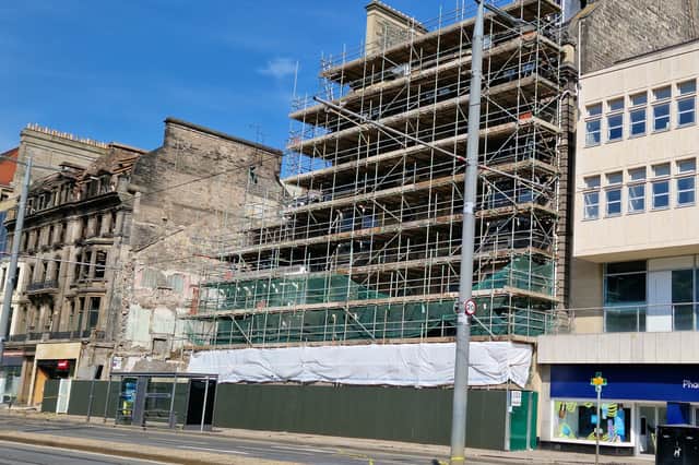The Ruby Hotel is due to be built on the site next door to the fire-ravaged former Debenhams store