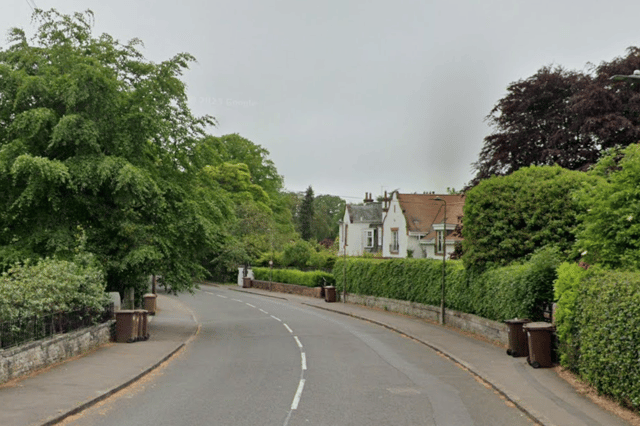 Police were called to Barnton Avenue just before 4.20pm on Monday
