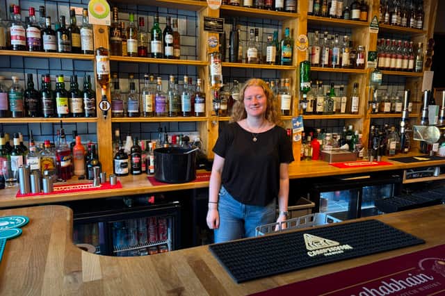 Aisling, a member of the bar staff at Diggers Leith, said that she has already noticed business being "a lot quieter".