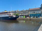 The Shore in Leith is a popular hotspot for visitors during Edinburgh's high tourist season.