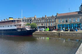 The Shore in Leith is a popular hotspot for visitors during Edinburgh's high tourist season.