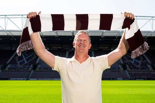 Hearts head coach Wouter Vrancken
