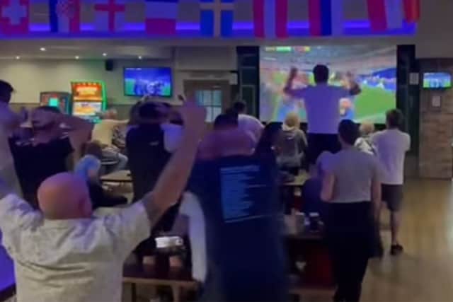 Scotland fans at The Ball Room Sports Bar & Pool Hall in Jock's Lodge, Edinburgh erupted in celebrations after Argentina found the back to the net to dump England out of the World Cup 2026