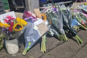 Flowers have been laid at the scene since Tuesday when news of Vikki's death was announced by police.