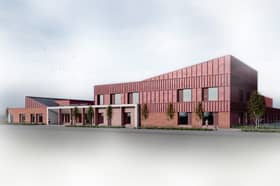 An artist's impression of how the proposed new Granton Waterfront Primary School will look.