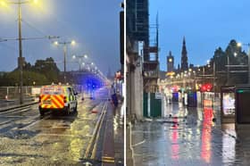 There was a reported breach of the security cordon surrounding the closed portion of Princes Street on Tuesday evening (July 28)