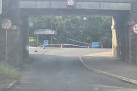 The A198 at Longniddry has been cordoned off by police amid an invesigation into an 'abduction'