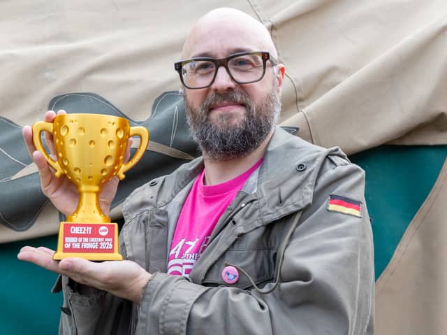 English comedian Fil Milton has officially been crowned winner of Cheeziest Joke of the Edinburgh Fringe 2026.
