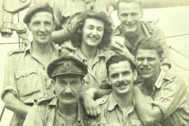 Elizabeth's travel to entertain the troops saw her journey to locations such as India, Malaysia and the Middle East.