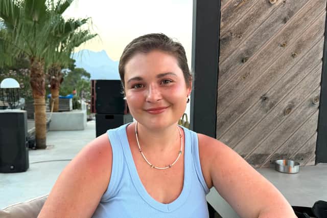 Leigh has taken on a fundraiser to mark one year since her diagnosis