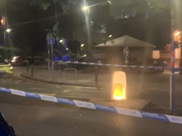 Police cordoned the area for a second time on Thursday evening.