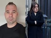  Kamil Mielczarek, left, and Viktorija Lukjanova, right, pictured outside Edinburgh Sheriff Court.