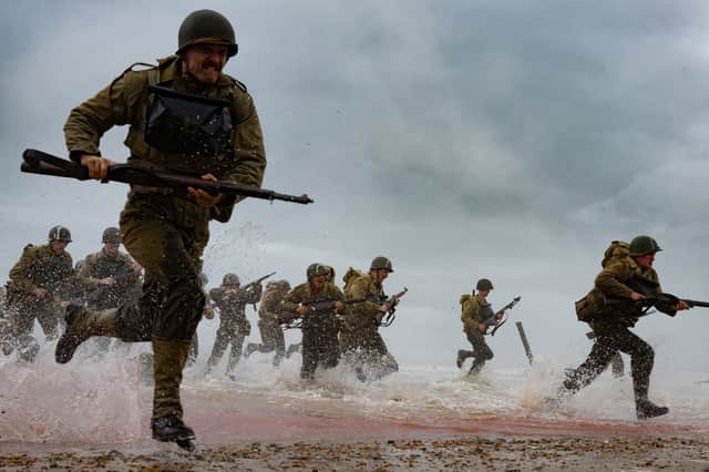 The D-Day landings depicted in Pressure
