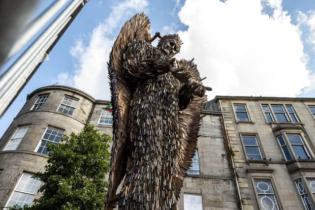 Lisa has continued to campaign tirelessly after the knife angel departed, saying that it “hurts” when she stops