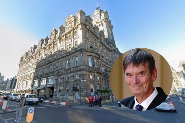 Three event rooms at The Balmoral hotel have been rebranded with the names of literary icons, including Sir Ian Rankin's legendary character Rebus.