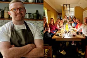 Edinburgh man Kevin McPadden invites strangers into his West End home to share his Latin American cooking skills, offering eight-course meals and cooking classes.
