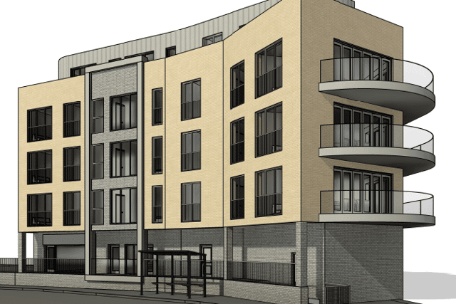Another view of the rejected flats.