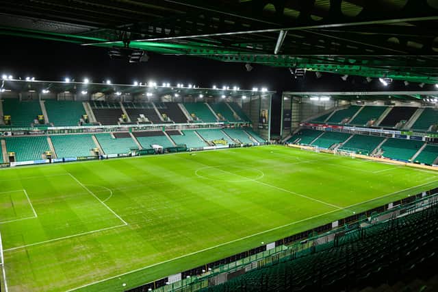 Match will be played under the lights at Easter Road.