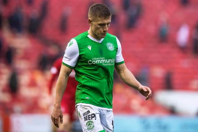 Docherty made eight Hibs appearances.