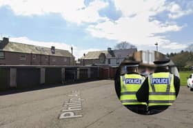 Police have launched an investigation after a car was deliberately set on fire in Bathgate.