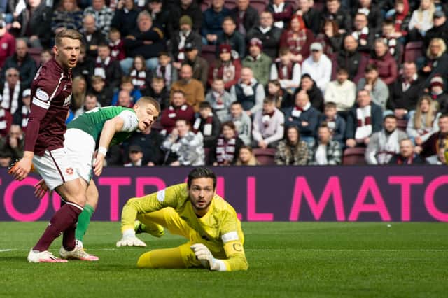 Mueller played in two Edinburgh Derbies.