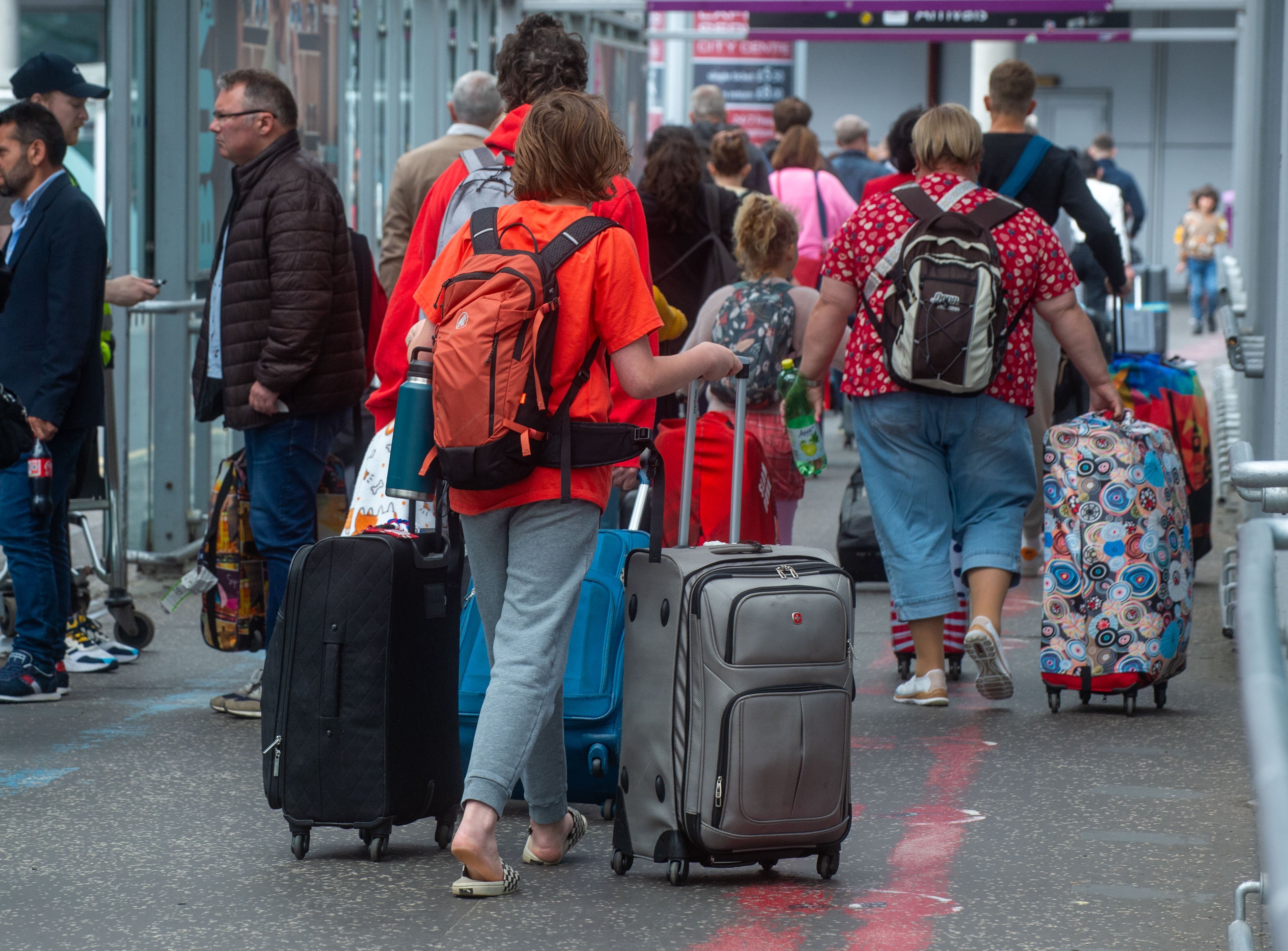 Edinburgh Airport flights cancelled caused by traffic control fault