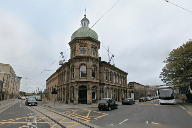 The Leith Corn Exchange building, on the corner of Constitution Street and Baltic Street, was built in 1861.