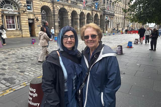 Shannon and Sue from Pennsylvania recalled trying to reach loved ones following the 9/11 terror attacks.