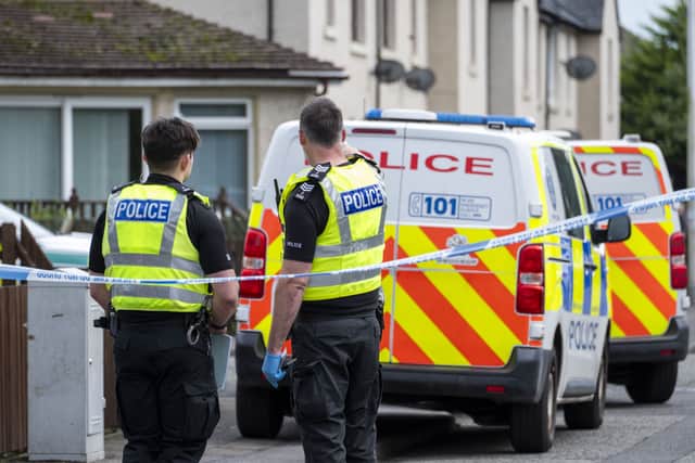 Police and other emergency services attended the incident in Armadale, West Lothian on Saturday.