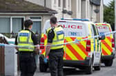 Police and Emergency services attend an ongoing incident in Armadale, West Lothian