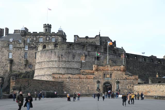 Strong winds mean the castle will not open on Sunday
