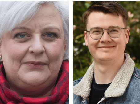 Katrina Faccenda, left, and Conor Savage have been blocked from standing again