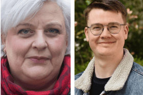 Katrina Faccenda, left, and Conor Savage have been blocked from standing again