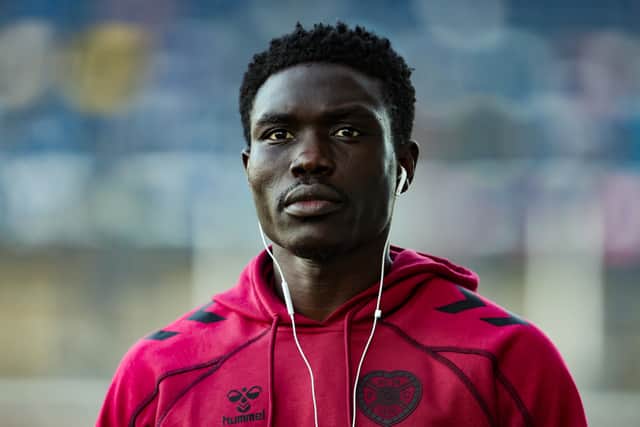 Hearts attacker Rogers Mato
