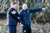 Liam Craig, left, and David Gray were sacked by Hibs last month.