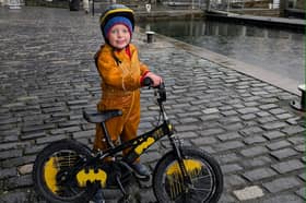 James is determined to cycle 400-miles to raise money for his local community