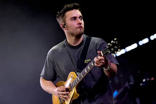 Fender and his bandmates donned Hobbit attire as beacons lit from stadiums across the UK