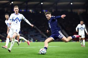 Hearts winger Josh McPake made an immediate impact on his senior Scotland debut
