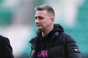 Former Hibs striker Derek Riordan